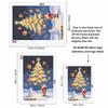 DIY 5D Diamond Painting Kit Christmas Tree Santa Full Drill Rhinestone Art Canvas Relaxing Creative Craft for Home Wall Decor Gift