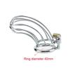 SM Stainless Steel Cock Cage Cage of Shame Male Chastity Device Erotic Urethral Lock Chastity Belt Chastity Cage Male Sex Toys