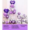 Luminous Happy Birthday Balloons for Adult & Baby Parties - Boys & Girls First Birthday Decoration