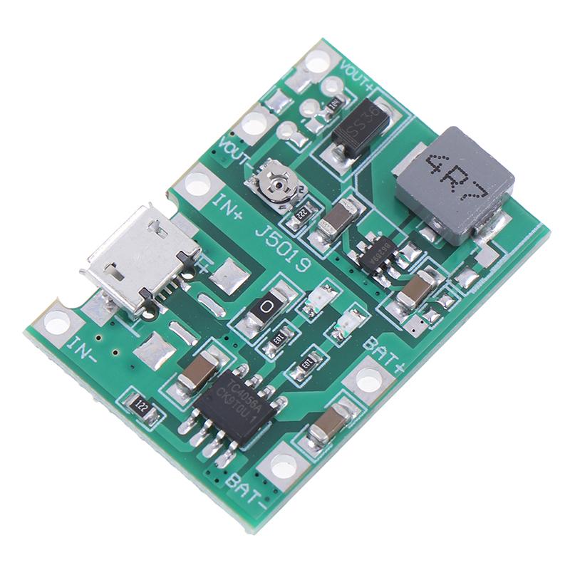 Li-Ion 18650 3,7V 4,2V Batterieladegerät Platine DC-DC Step-Up Boost Modul