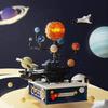 Rotating Universe Solar System Science Education Building Blocks Model Creative Technical MOC Assembly Bricks Gift for Kids