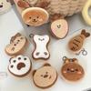 Cute Cartoon Animal Fish Bear Dog Plush Keychain Pendant Decorative Soft Stuffed Doll Toy Keyring Backpack Pendant Decoration