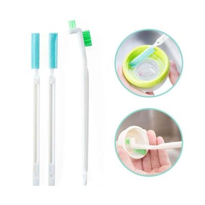 3-piece Kitchen Crevice Cleaning Brush Set