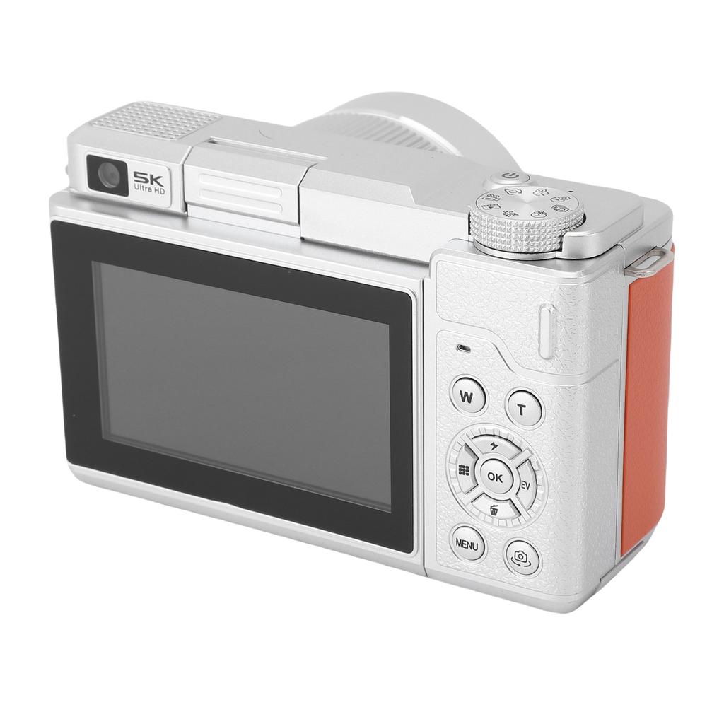 Digital Camera 5K 80MP HD Dual Lens   Screen 18X Digital Zoom Autofocus WiFi Video Camera for Travel Photography