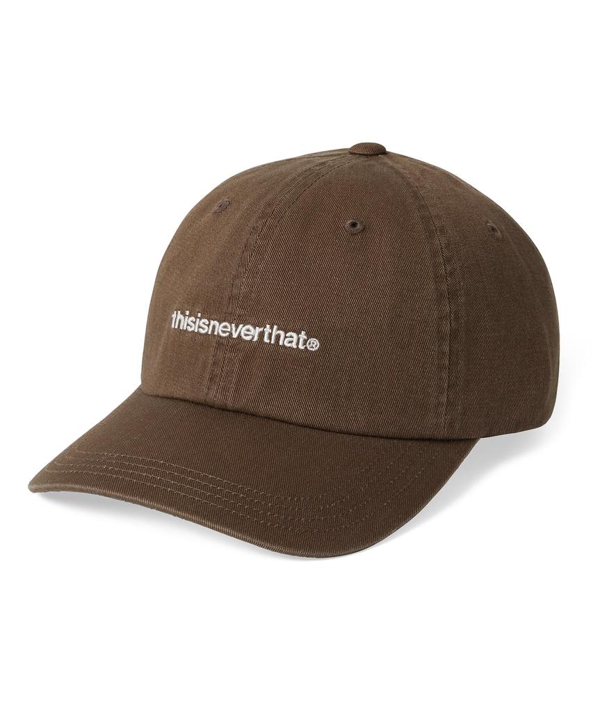 THISISNEVERTHAT T-Logo Cap Washed Brown