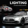 1/24 Vehicle Benz Safety Battery Amg Battery F1, Model Type, with Lights, Suitable As Racer Collectors