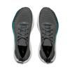 Li Ning Leisurely Fabric Cushioning Slip Resistant Abrasion Resistant Breathable Low Top Running Shoes Men's Black Gray ARSU065-4