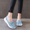 Women's Mesh Breathable Shallow Slip-on Flats for Women 2025 New Summer Classic Solid Color Walking Women's Sneakers WSH5096