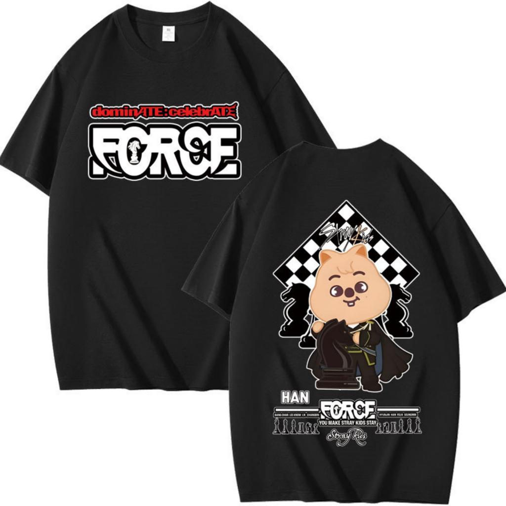 Damen- und Herren-Unisex-Mode Bedrucktes Rundhals Kurzarm T-Shirt Pullover Oberteil