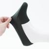 3 Pairs of Summer Breathable Invisible Boat Socks Non-slip Men's Ice Seamless Silicone Low Cut Short Invisible Socks