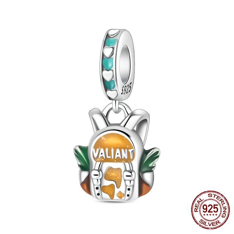 New In Original Charms Copper Love Glow-In-The-Dark Charms Beads Fits 3Mm Original Bracelet For Women Diy Fine Jewelry Gifts