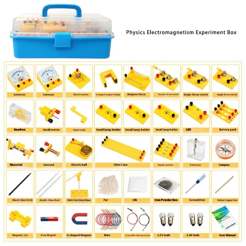 Easy To Use Electrical Circuits Experiment Box With Step By Step Guides For Science Education Teaching Demonstrations