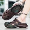 Fashion Summer Men Slippers Massage Slides Indoor Outdoor Sandals Beach Shoes Comfortable Casual Men's Slippers Big Size