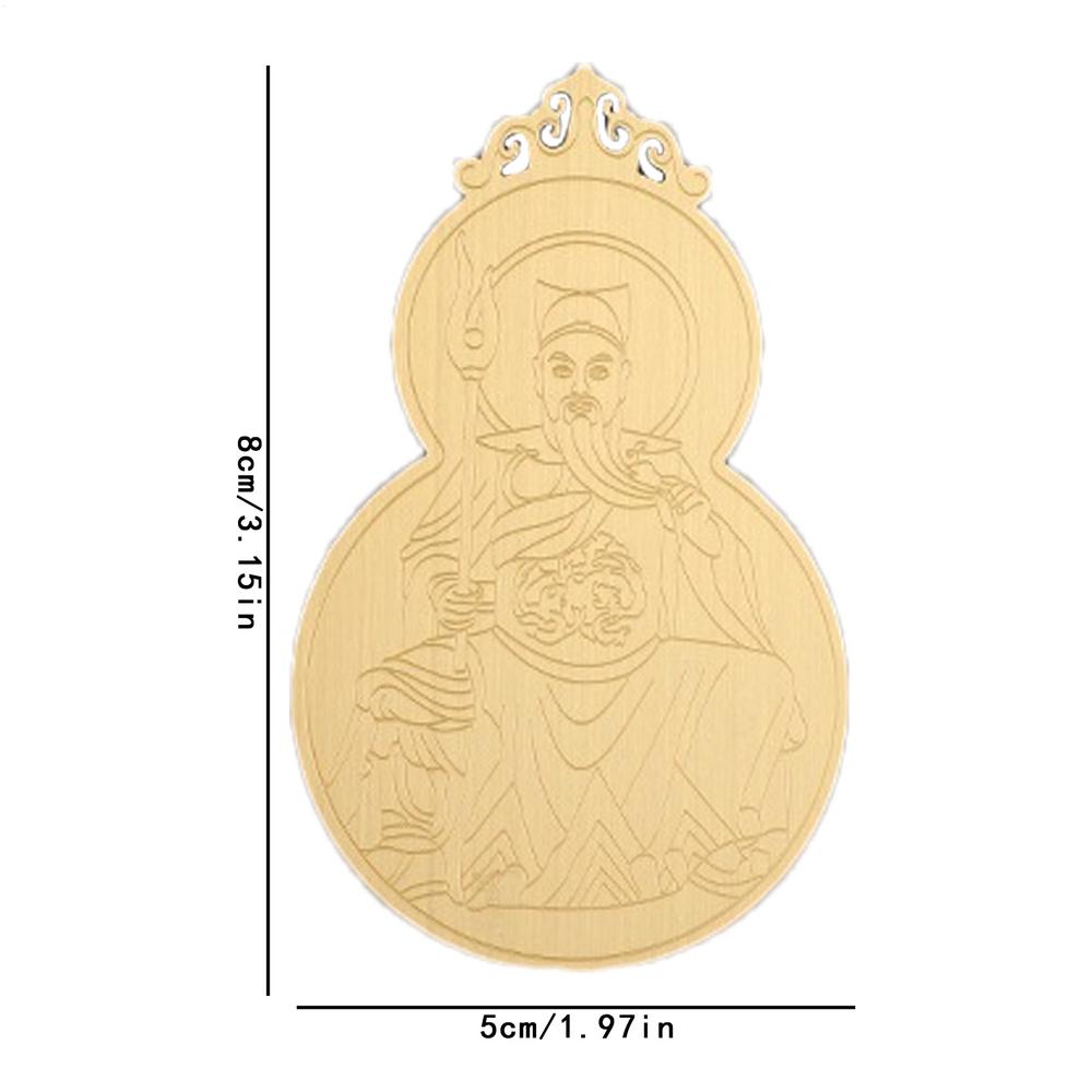 Feng Shui Prayer Gold Card Traditional Chinese Feng Shui Amulets Cards 2026 Tai Sui Amulet Card Amulet Safe Bring In Wealth