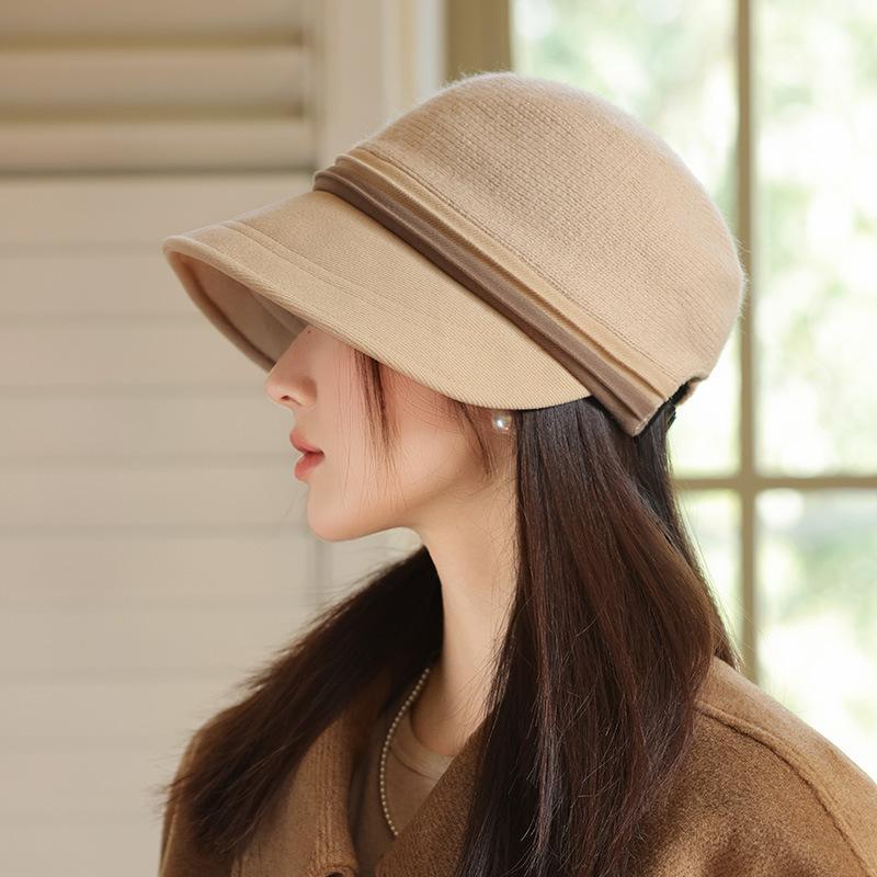 Korean Style Retro Multi Purpose Baseball Cap Small E Sports Cap  Warm and Windproof Basin Cap