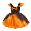 Princess Cosplay Dress: Girls' Little Witch Pumpkin Masquerade Costume