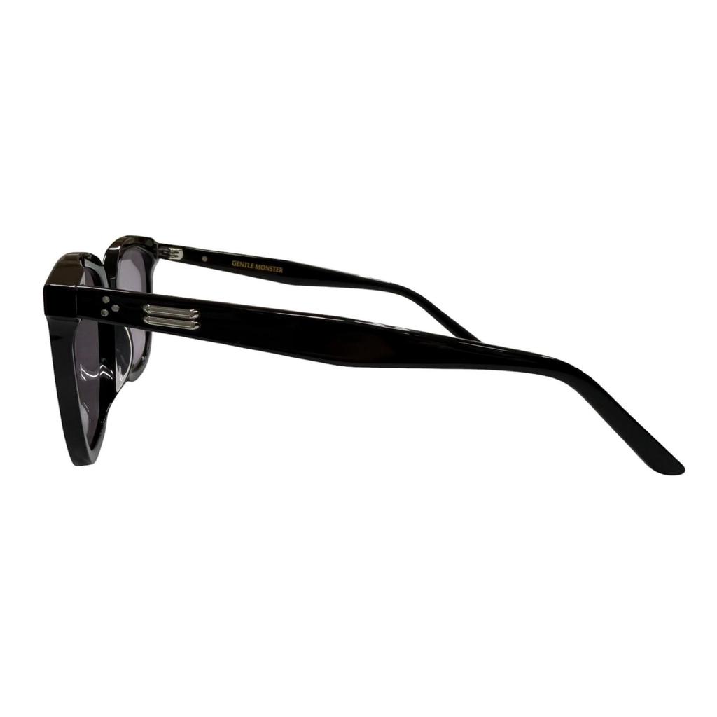 Excellent GENTLE MONSTER Sunglasses ALMA Wellington Eyewear Black Mens Used