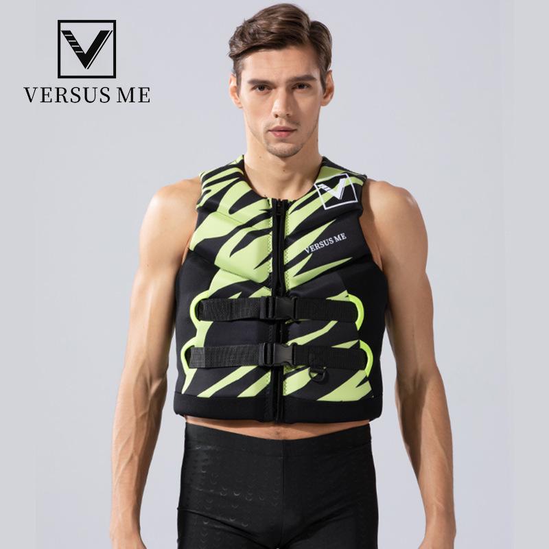 Unisex Adult Large Buoyancy Life Vest for Swimming, Snorkeling, Rafting, and Fishing.