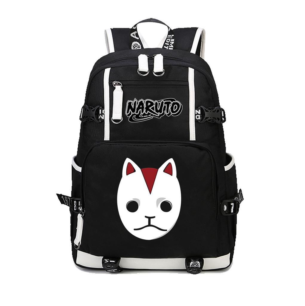 Naruto Backpack Shippuden Anime Cosplay School Bag Adult Teen Boys Girls Travel Daypack
