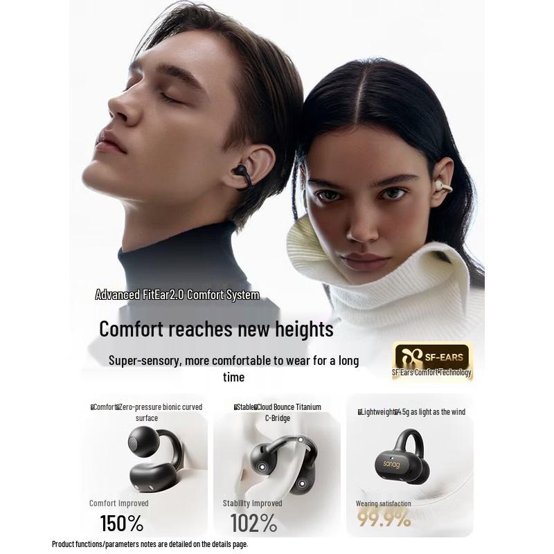SANAG Z50 Ultra Bluetooth Ear Clip Headphones