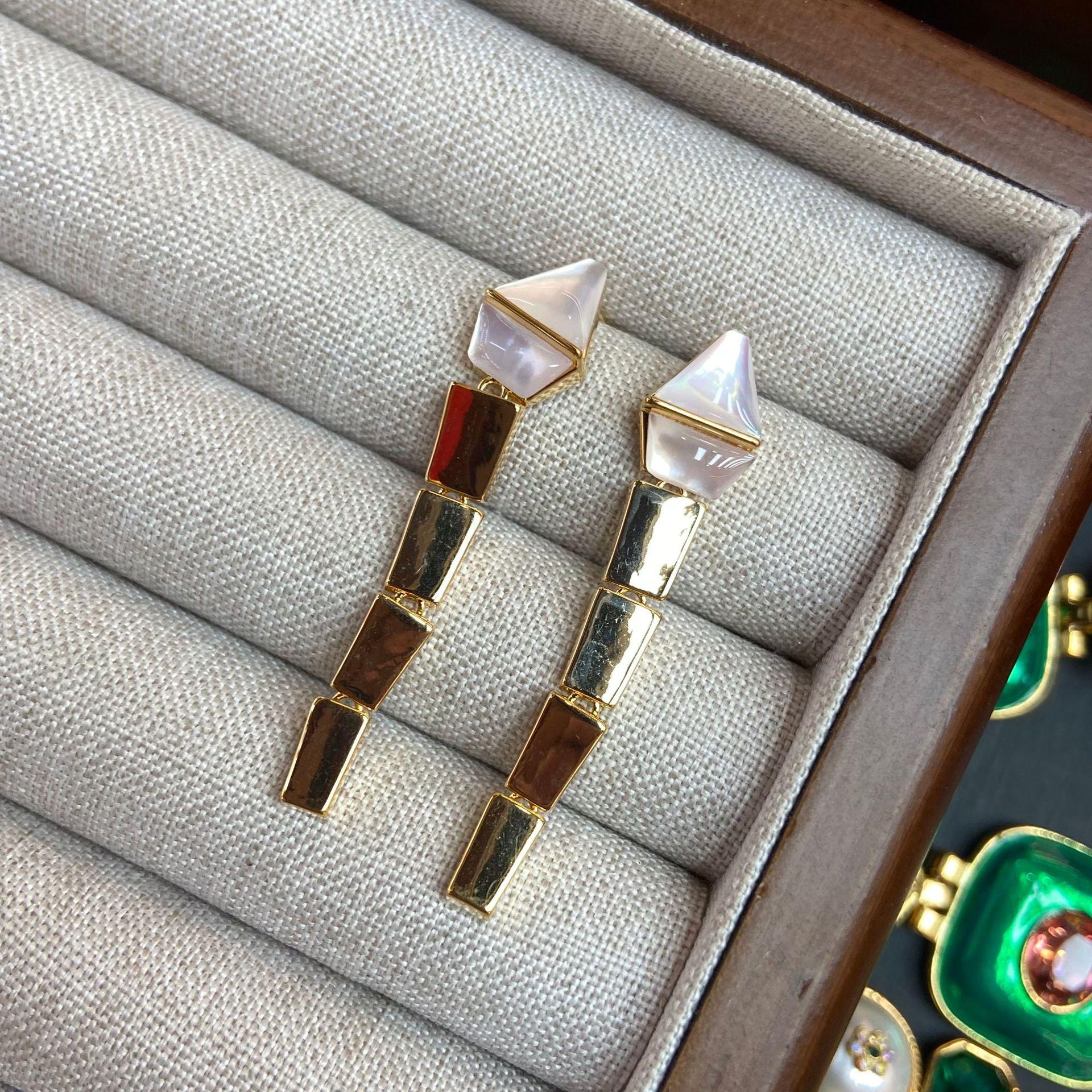 Snake Earrings Women S Unique Earrings High-End Sense Light Luxury Atmospheric Earrings Earrings Women