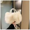 Plush Bag Autumn and Winter Versatile Handbag New Pleated Cloud Bag Premium Messenger Bag Women's Bag