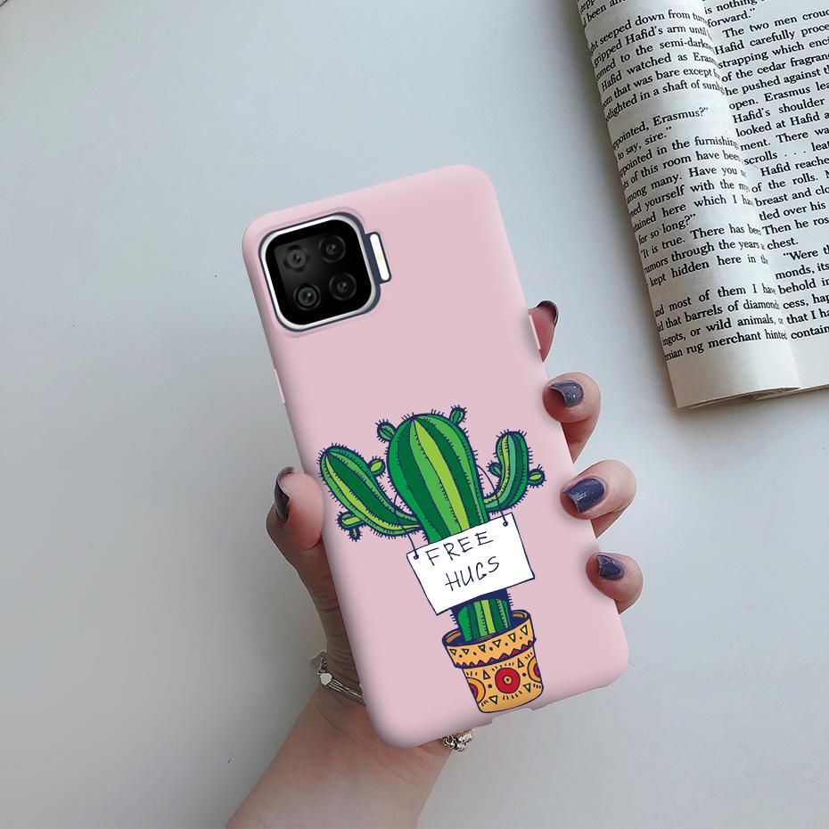 For OPPO Reno 4 Lite Case For OPPO Reno 4 Lite A73 A93 A 93 73 F17 F 17 Pro F17Pro Phone Case Soft TPU silicone Back Cover Funda