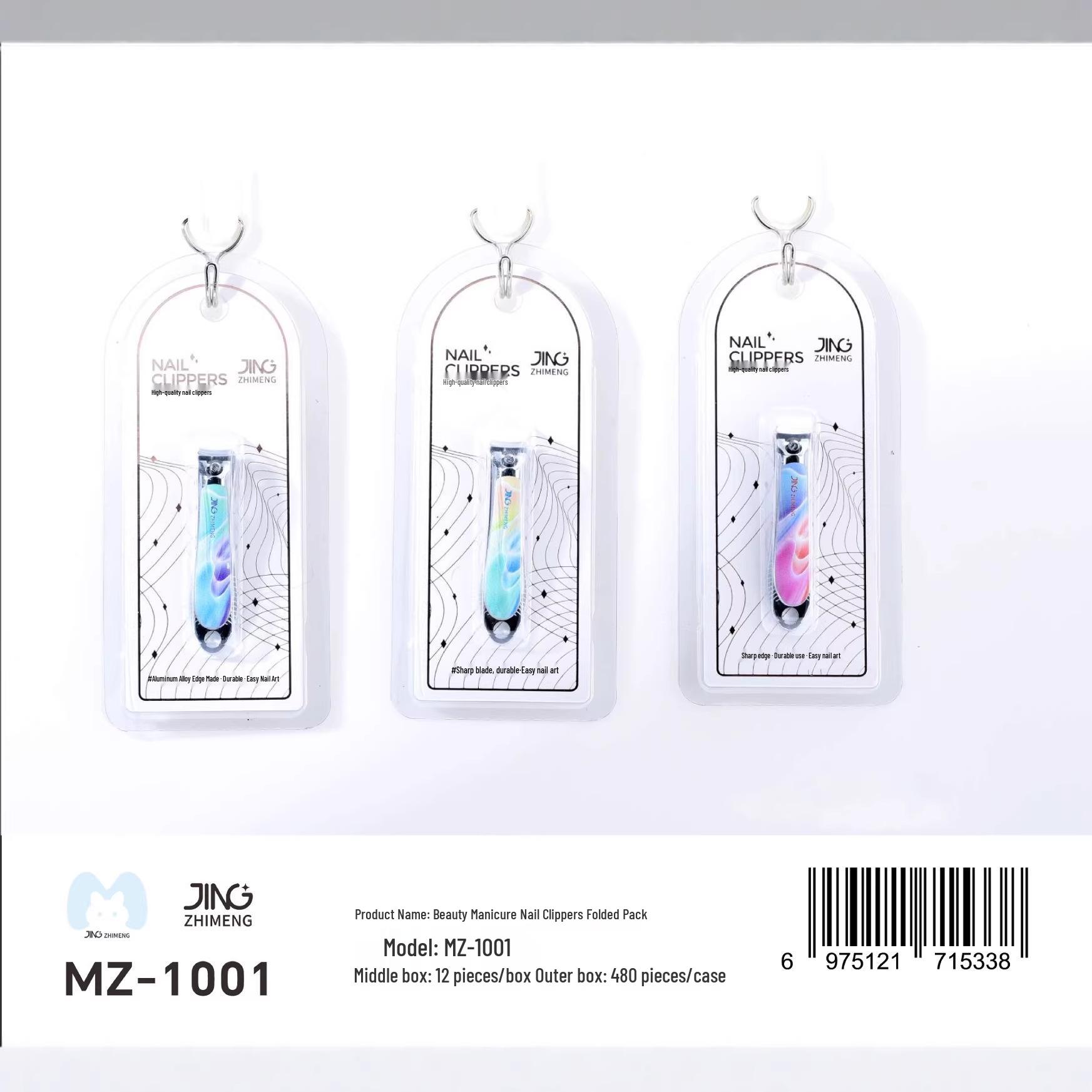 

Jindajing Dream Beauty Manicure Nail Clippers and File - Classic Best-Selling Set