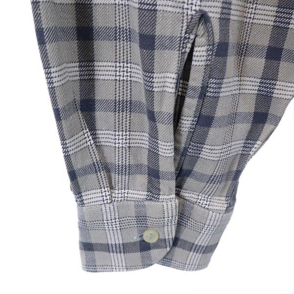 CONDOR Kariertes Langarmhemd Einteiler 39-40 Grau Opa Hemd Damen Gebraucht