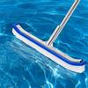 18 Inch Swimming Pool Brush Stainless Steel Brush Pool Spa Cleaning Brush  Floor Cleaning