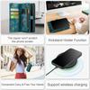New PU Leather Phone Case Multifunctional Card Slot Wallet Cover Shockproof Protective Case for iPhone 16 17 Samsung Galaxy S24