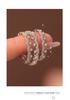 Zirconia Rhinestone Lace Ring: Retro Light Luxury, Exquisite Fashion Jewelry for Women