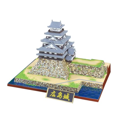 

Doyusha 1/350 Japanese Castle Standard Hiroshima Castle Plastic Model S-29 Molded Color