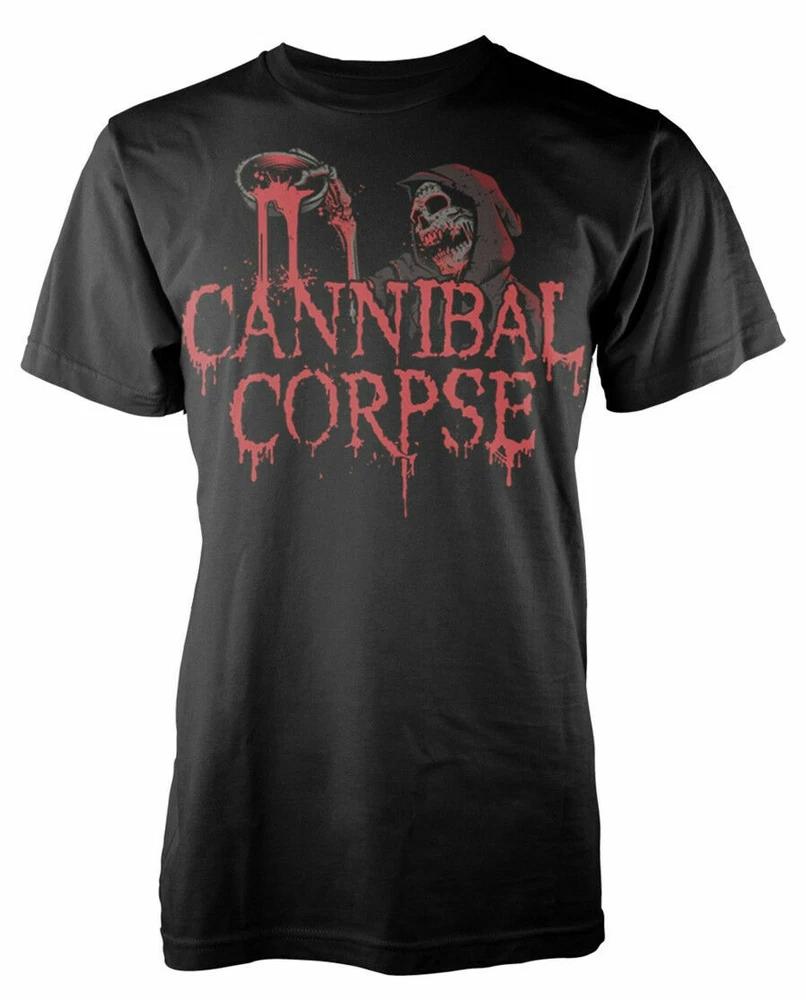Official Cannibal Corpse T Shirt Acid Blood Unisexs Black Rock Death Metal Tee New 2XL