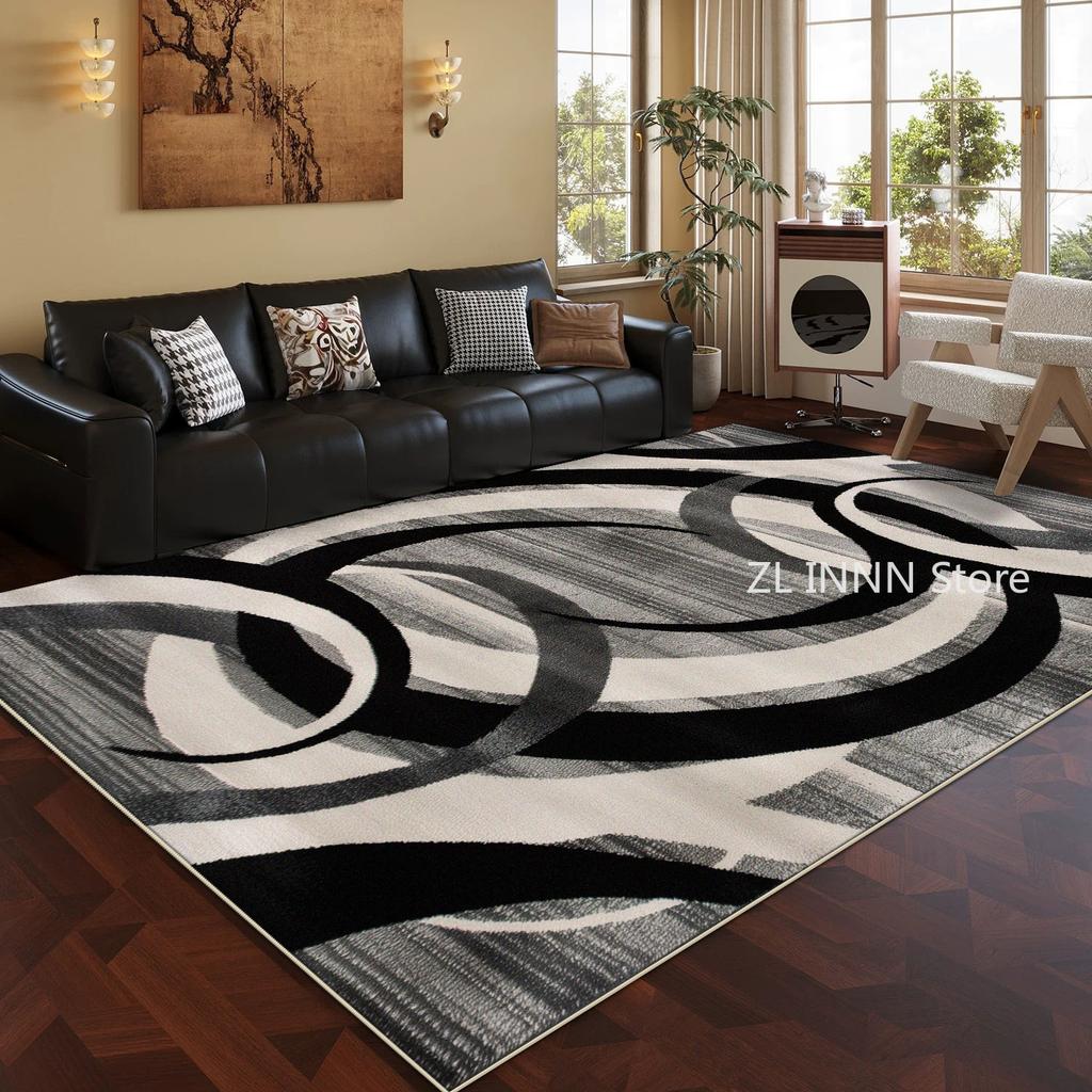 Abstract Large Area Living Room Carpets Decoration Home Bedroom Bedside Soft Rug Washable Lounge Coffee Tables Non-slip Door Mat