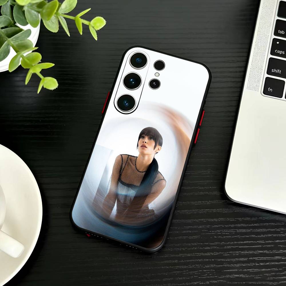

A-Morales A-Alpha Phone Case For Samsung S26,S25,S24,S23,S22,S21,S20,Ultra,Plus,FE Black Soft Cover Samsung S23ULTRA5G