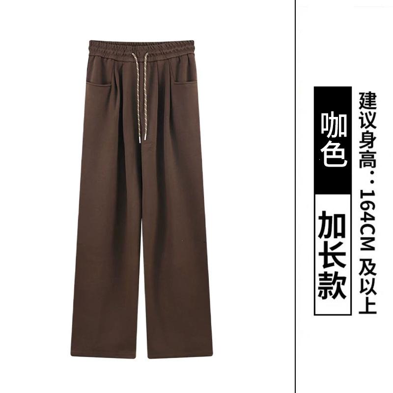 

Темно-синие спортивные штаны женские весенне-осенние новые свободные прямые повседневные брюки ленивый ветер Yamamoto широкие брюки XL