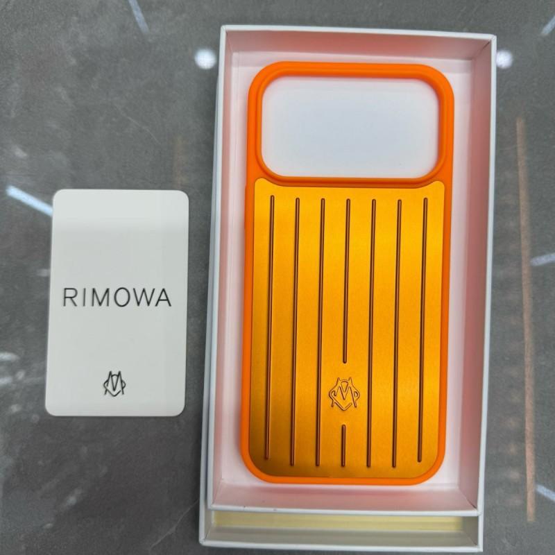 RIMOWA Style Phone Case IPhone 17 Pro Max 16 18 Shockproof Anti Slip Alloy Cover