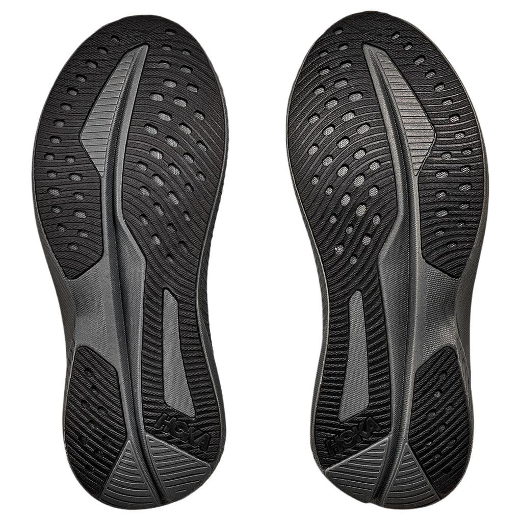 Hoka One One Mach 6 Minimalistisch Bequem Rutschfest Low-Top Trainings-Renn-Laufschuhe Damen Sneaker Schwarz 1147810-BBLC
