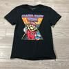 Mario Kart Shirt Adult M Black Short Sleeve Tee Retro Famicon Mens 0196
