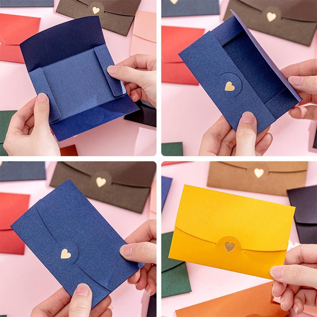 Romantic Paper Envelope Portable Vintage Wedding Ceremony Engagement Invitation Card Envelopes Party Banquet Accessories