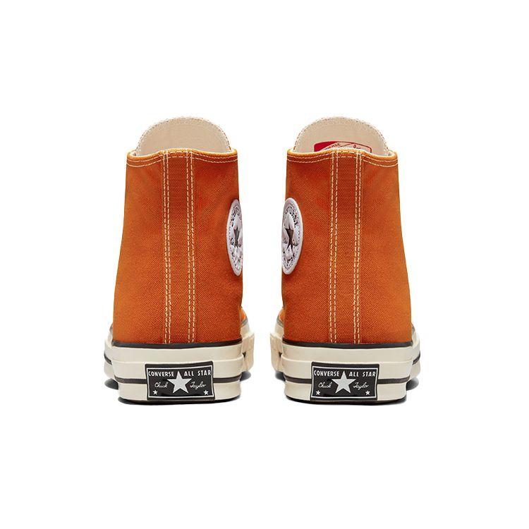 Converse Chuck 70 High Fire Pit Unisex Sneakers Orange Egret Black 171475C