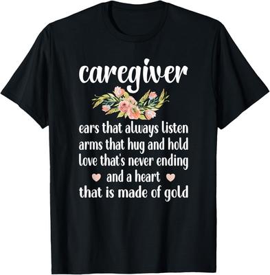 Soignant Définition Mignonne Soins Meilleurs Soignant T-shirt Cadeau T-shirt Unisexe