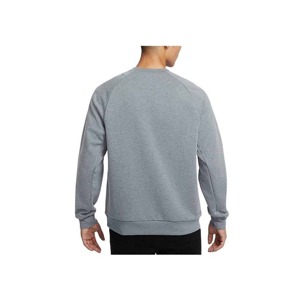 Nike Felpa a girocollo da uomo a tinta unita Primary Dri-Fit confortevole ad asciugatura rapida versatile grigia FZ0972-065