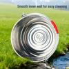 Stainless Steel Utility Bucket with Handle