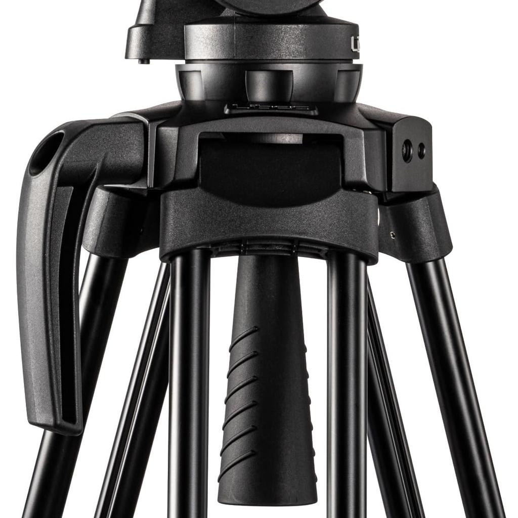 [Libec] TH-Z2 75mm DUAL HEAD Tripod System, 5kg Maximum Load Capacity, Mid-Spreader, Case Included