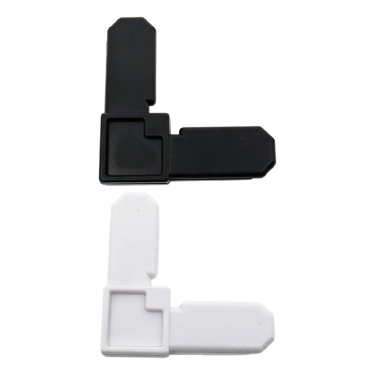 Plastic Window Screen Repair Set 5/16X3/4Inch Window Screen Frame Corner Connector Plastic Right Angles Corner Bracket