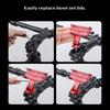 Bicycle Phone Holder Aluminum Alloy Adjustable 360 Handlebar Mount Anti Slip Stable Stand for Smartphone Cycling Road Use