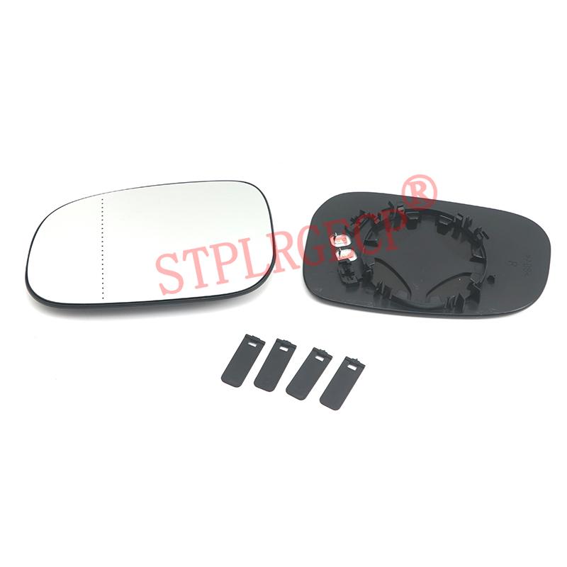 Stplrgecp Passenger Side Driver Side Left or Right Door Side Heated Wing Mirror Glass Lens for Volvo C30 C70 S40 S60 S80 V50 V70