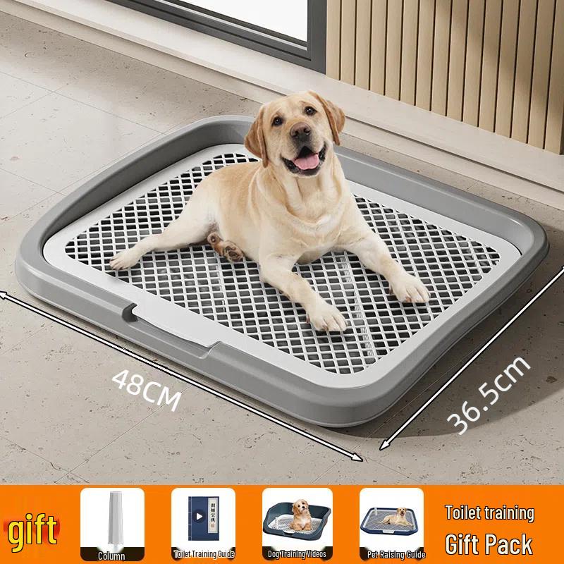 Anti-Step Dog Litter Box for All Breeds - Fixed Point Pet Urinal & Easy Clean
